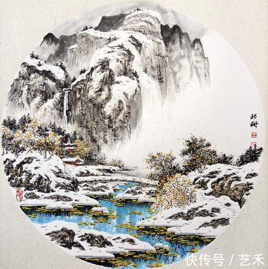 中国人民大学@深邃冷逸 高华超迈 ——王珂珊冰雪山水画读后