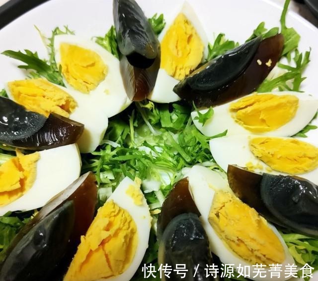 双蛋双拼沙拉！