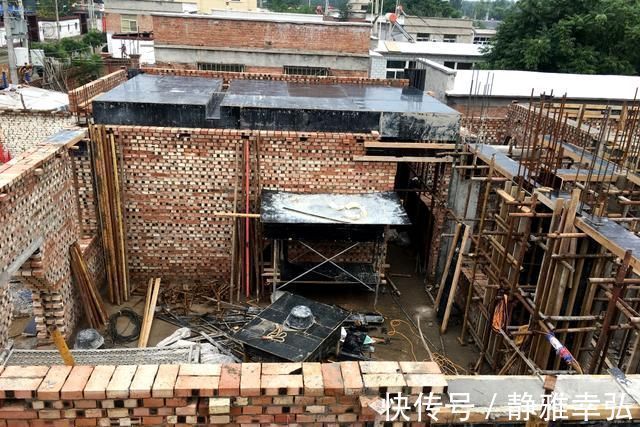 庭院|晒晒我农村66万建的中式三合院,1座房子6个庭院,这才叫生活