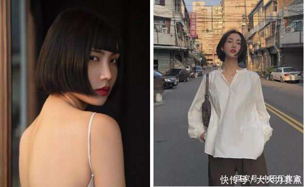 「美发图鉴」最减龄的少女发型,请认准“齐脸短发”