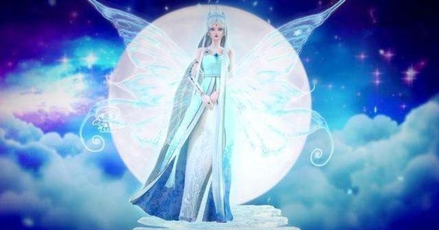 胜任|叶罗丽仙子有谁能胜任月下女神?冰公主一袭白衣,仙气飘飘可否?