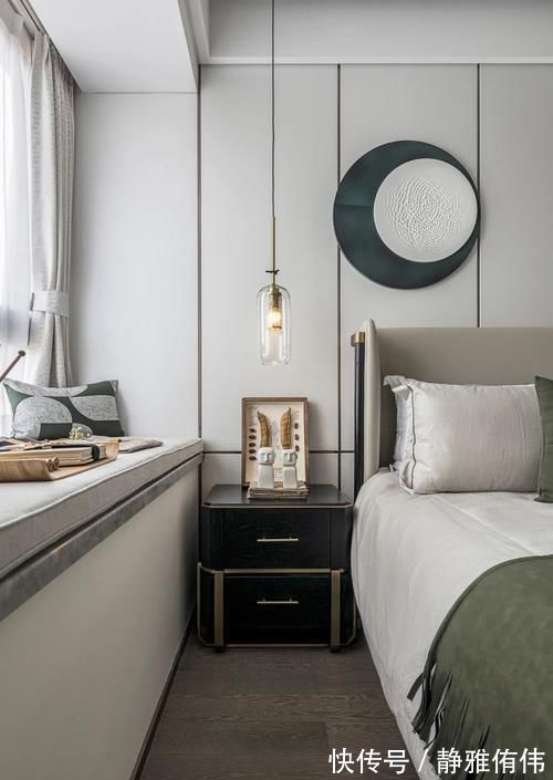淡雅|120㎡现代轻奢风格新房装修，淡雅配色经典耐看！