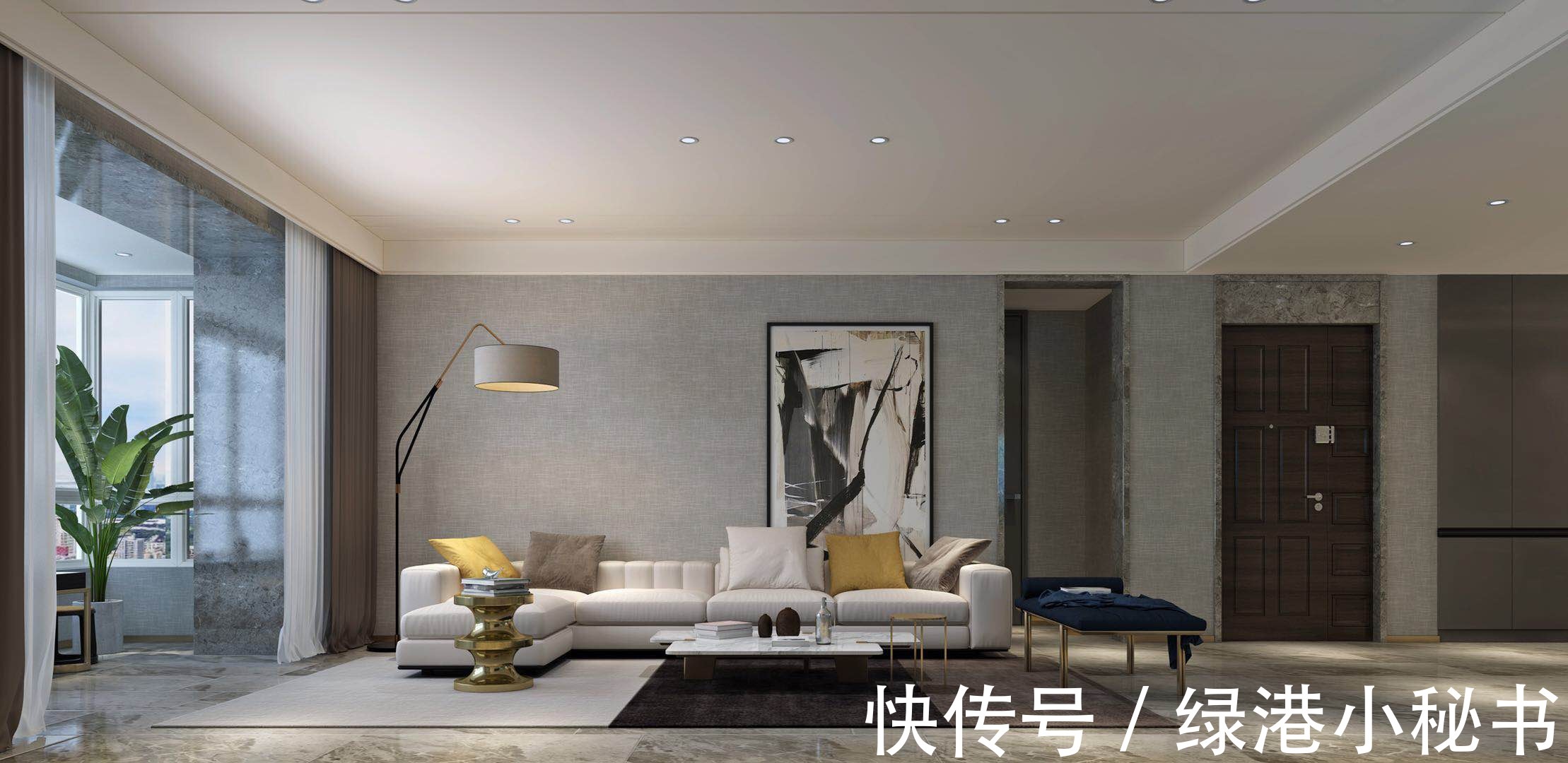 现代|装修案例欣赏:190平现代风格设计,这就是小说里男主的房间吧!