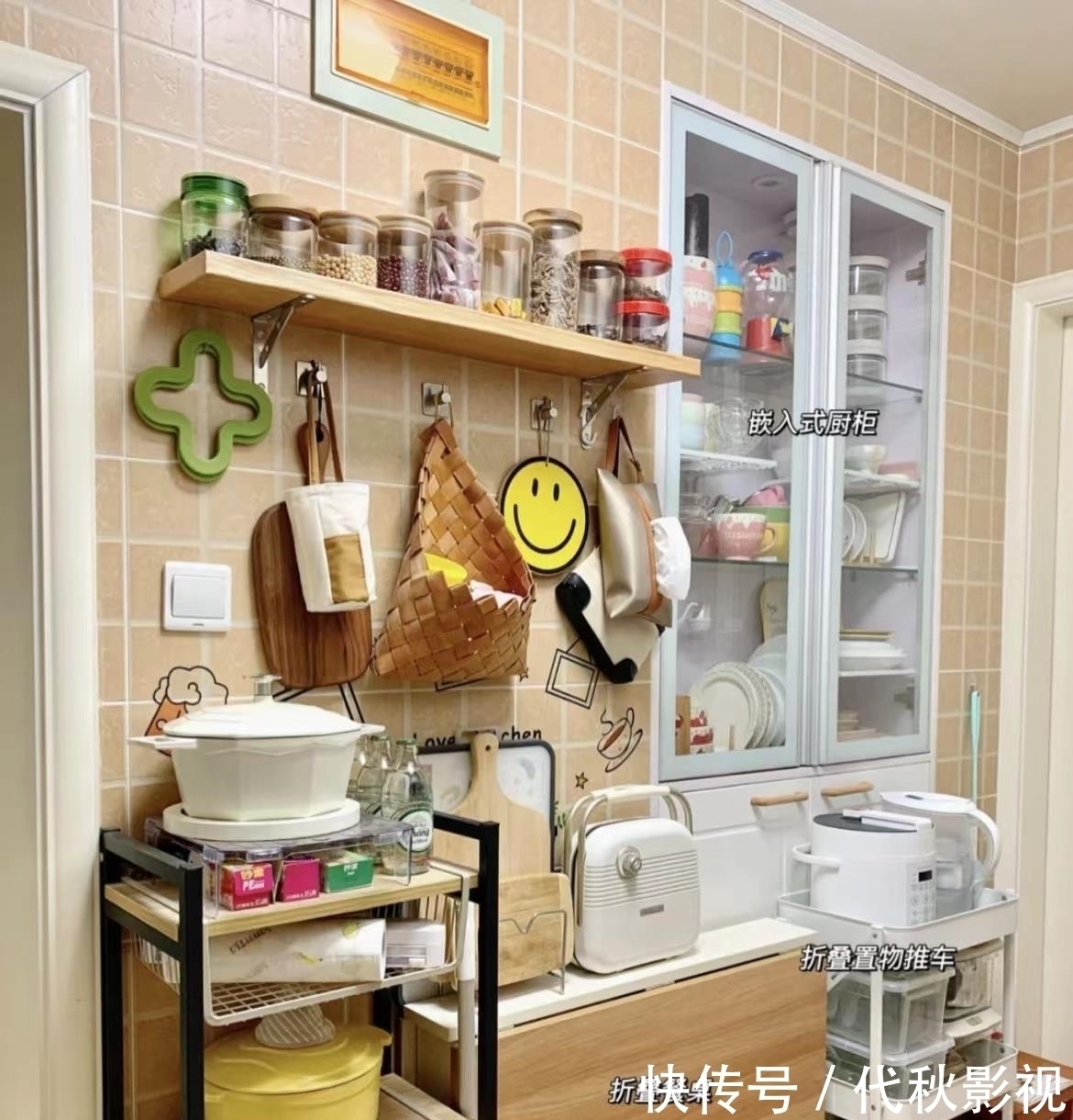 实木|女主的66㎡新居,1㎡空间都不浪费,堪称小户型装修的榜样