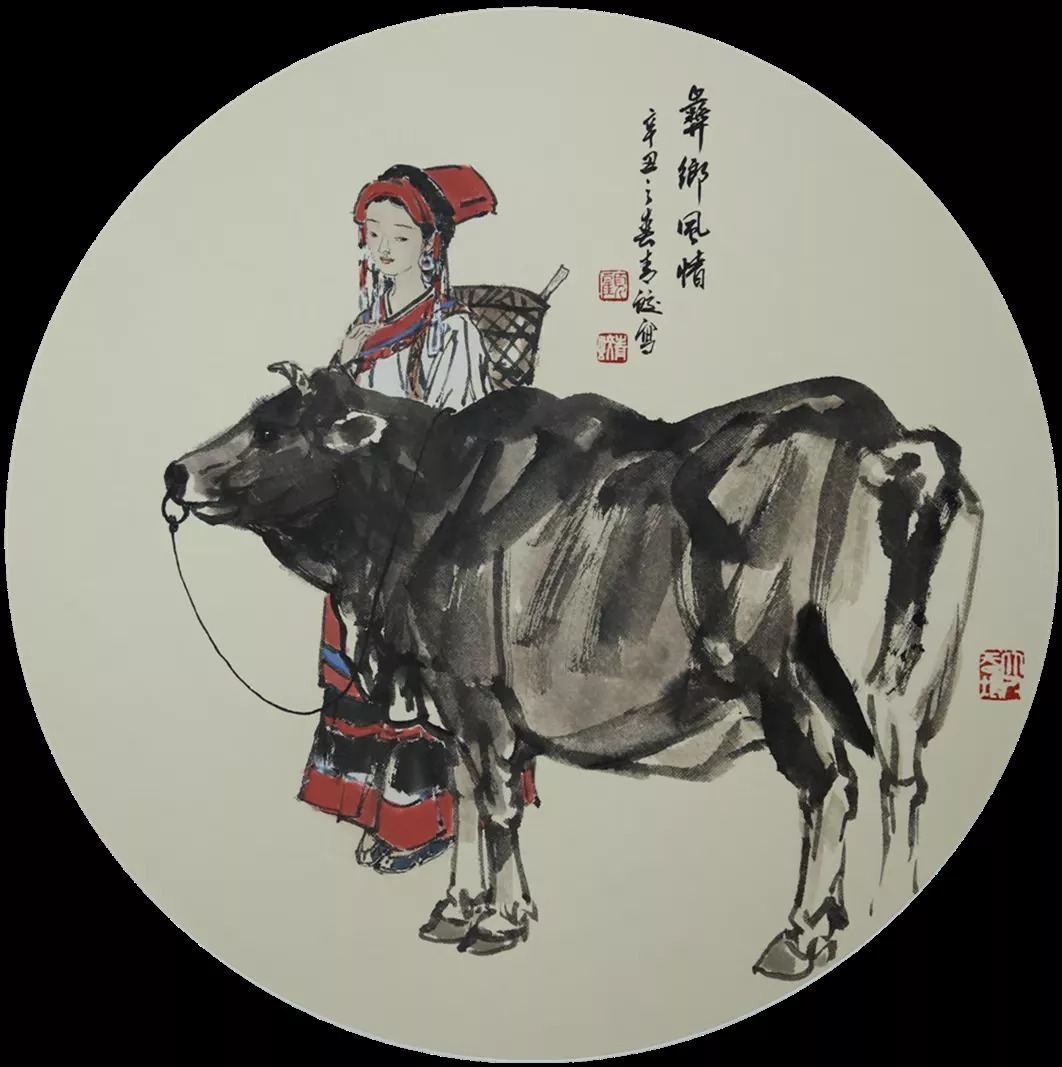 蔡玲!《书画南北方》一一《写意生活艺术组合》迎春中国画小品展