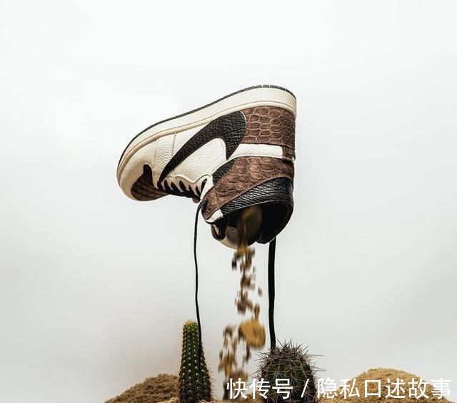 scott 「反转」TS x AJ1高配版释出!上脚果然不一般!