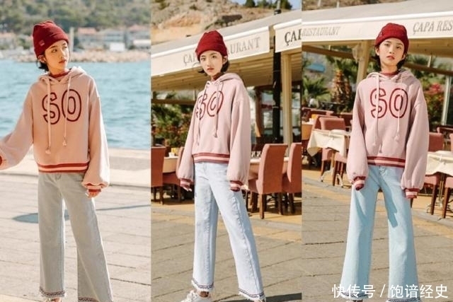 冬季流行的卫衣,和高领衫搭配最时髦好看!