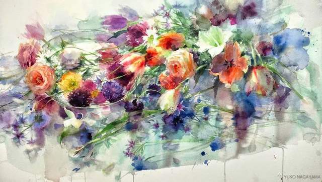 永山裕子|[第七届庐山水彩节邀请嘉宾]永山裕子艺术作品展