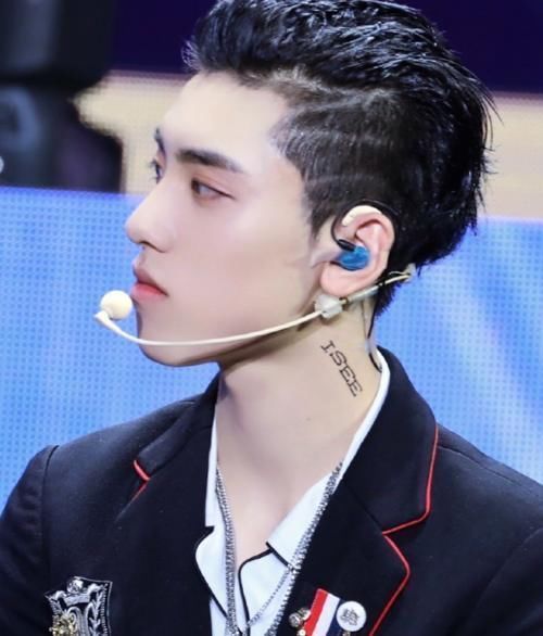 蔡徐坤|百分九成员都有纹身?蔡徐坤在脖子上,范丞丞有8处,朱正廷的隐藏挺深!