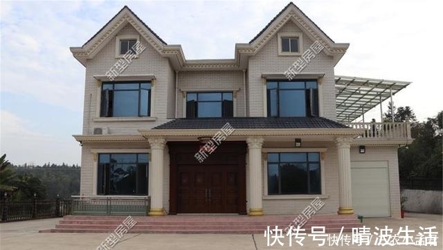 欧式|实拍6套35万建成的农村自建房,第3套好看实用,第5套引全村围观