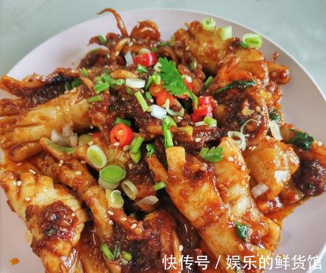 家常海鲜菜谱,辣炒小管鱿鱼,做法简单,美味营养,超级下饭