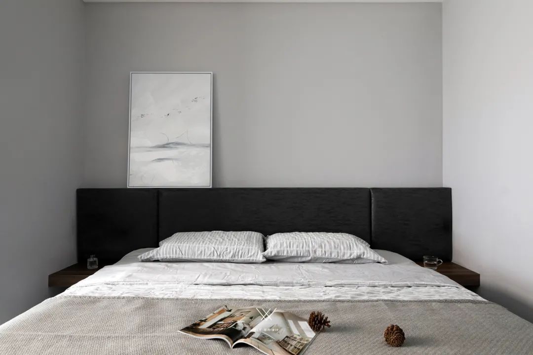 现代|135㎡现代简约，高级时尚黑白灰，生活舒适而唯美