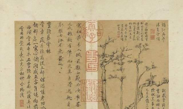 绘画#700年前的一张古画谱,被乾隆独自珍藏,寥寥几笔却甚为可贵