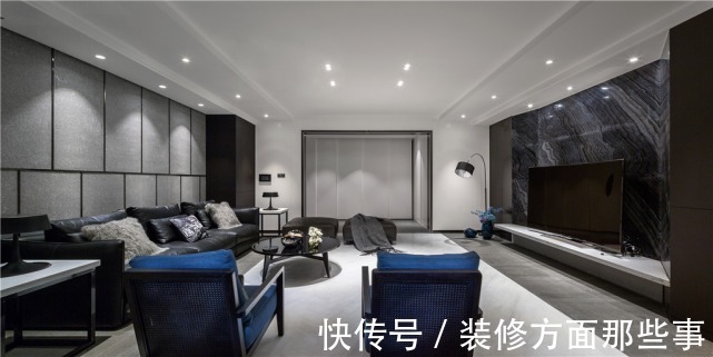 石材|120平现代风三居室，高级灰色调越看越有品