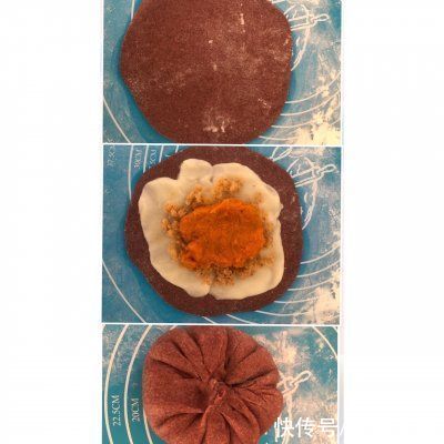 好吃到舔盘的红薯麻薯肉松软欧包，吃一次就上瘾