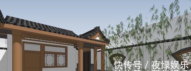 大空间|惊艳全村，这处自建四合院设计，堪称自建典范！