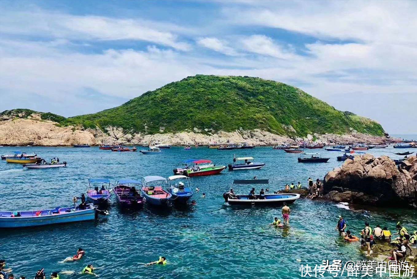 惠州双月湾景区，一静一动的双月型海湾，雄丽壮观