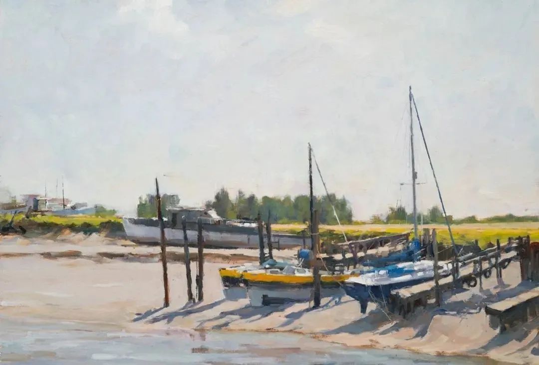 画家$生活写生风景画,用画笔记录下最美的风景,画家黛博拉·蒂尔比