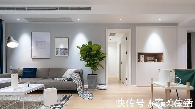 视觉效果|看了他家的装修,我决定再买房一定照着装,103㎡新房太漂亮了