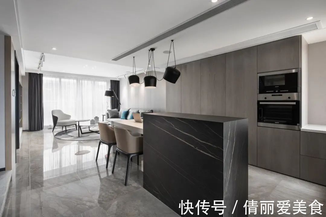 居住|190㎡现代简约,成熟舒适的居住空间,营造优雅高级的气质