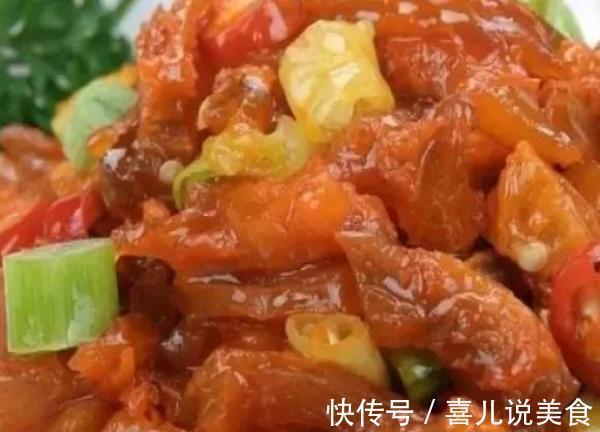 宫爆牛筋,上桌就吃光,隔几天做一次,家常菜必备