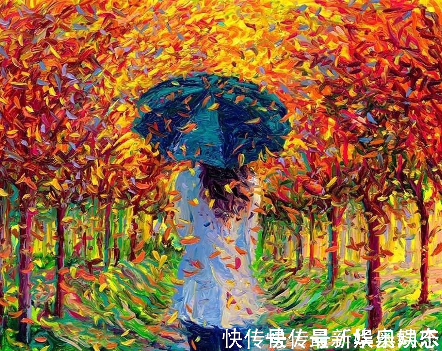 斯科特！扔掉画笔，用手指玩转色彩——美女画家艾里斯神奇的指上绘画