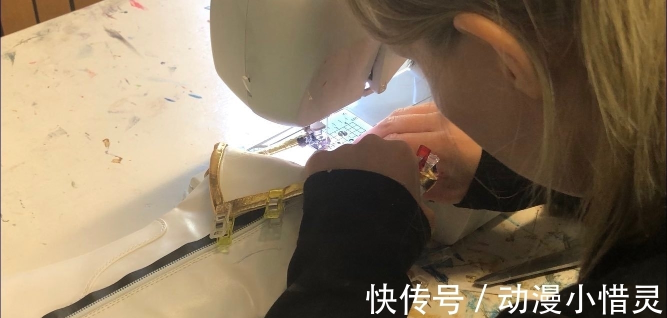 天女兽|外国网友手工缝制天女兽cos服,原以为是破布,没想到试穿惊艳