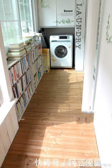 储物空间|以后阳台就学他这样装,抬高30公分,做个甲板地台,啥都能塞里面