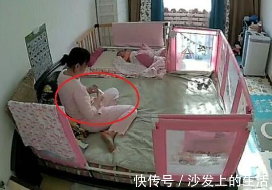 监控|宝宝睡醒后,监控拍下保姆手上一个举动,宝妈回去就给她涨工资