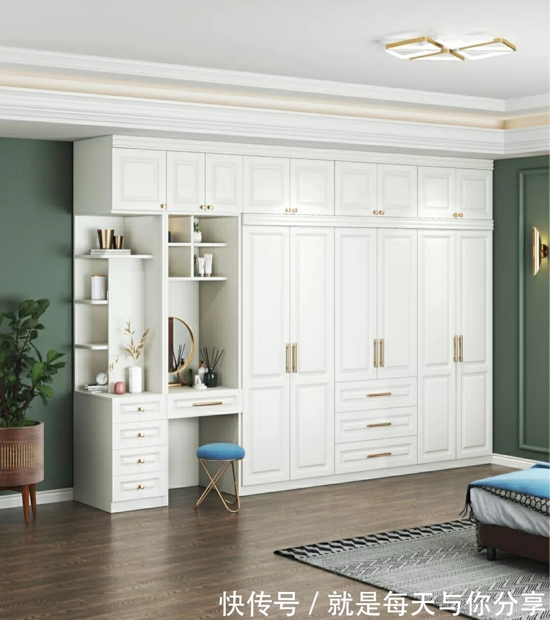 吊柜|什么样的衣柜更实用12种衣柜设计案例,一点都不浪费空间