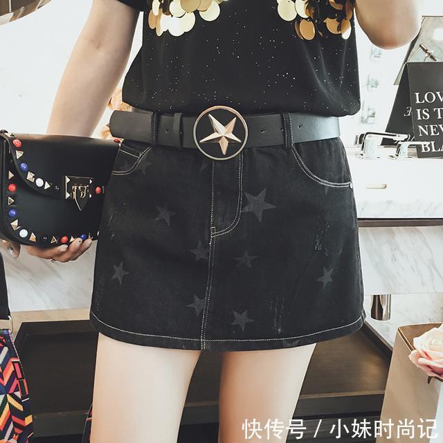 大长腿 小个子MM穿短裙,拉长腿部线条 调皮又显高还能减龄