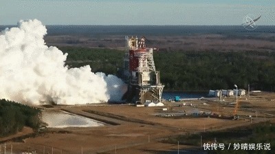 斯坦尼斯 地球第一!美国登月火箭首次点火失败:一台发动机报废