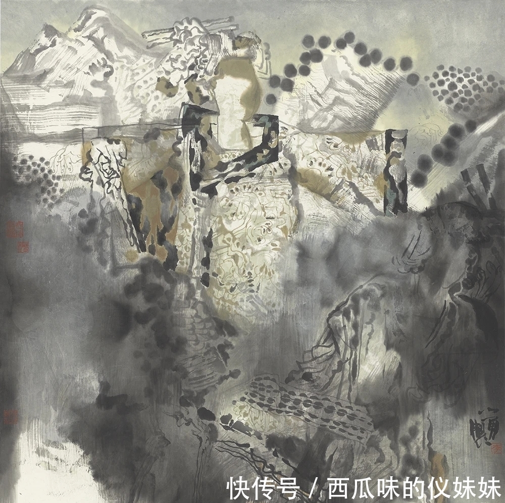 韵味|中国画|万法从心,李勇的画有韵味!