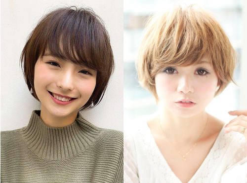 “圆脸”和“国字脸”女生适合什么发型？三个细节证明，短发最好