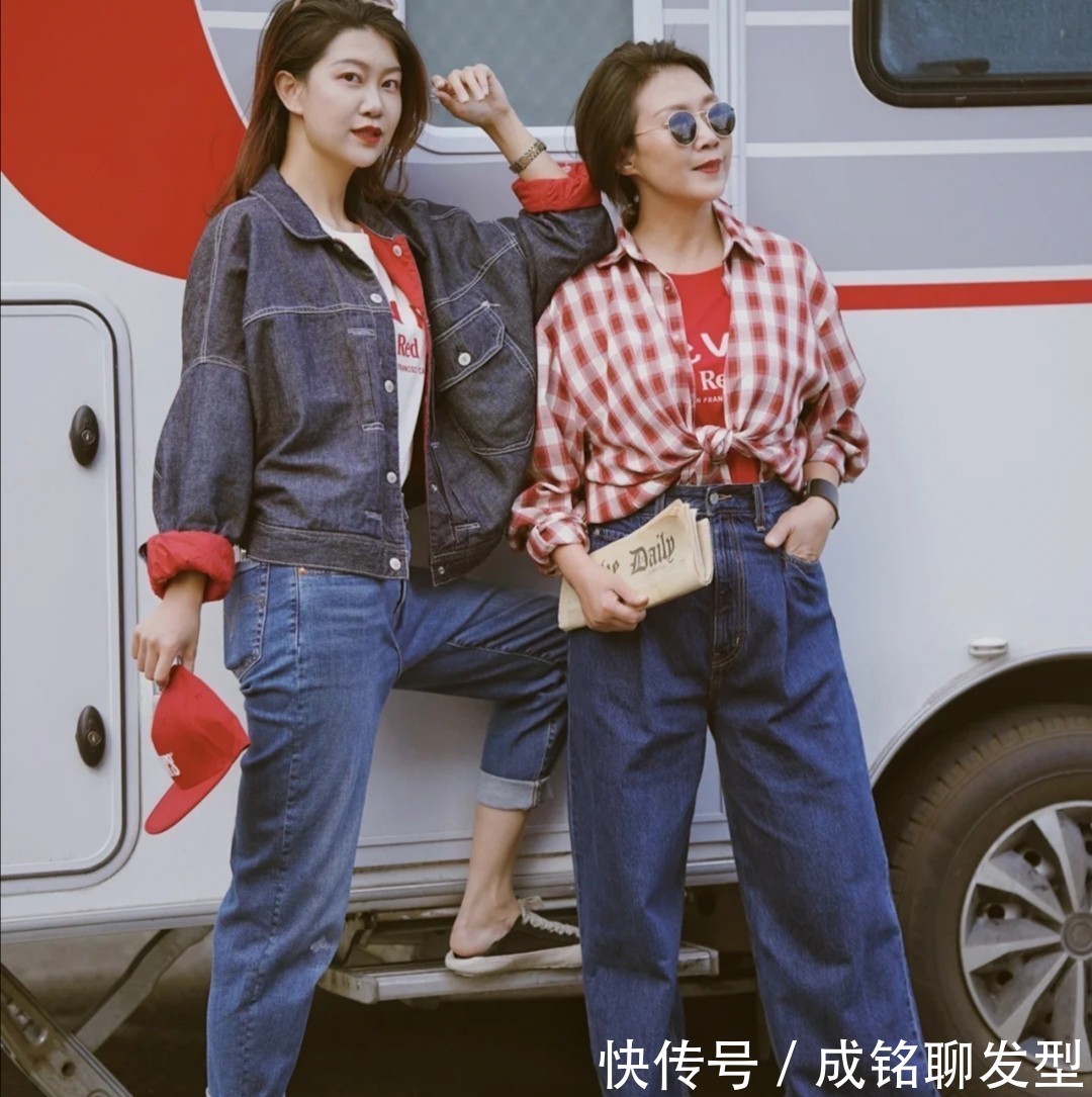 中年|会穿衣的中年女人，用“衬衫+阔腿裤”穿出时尚感，显瘦又有气质