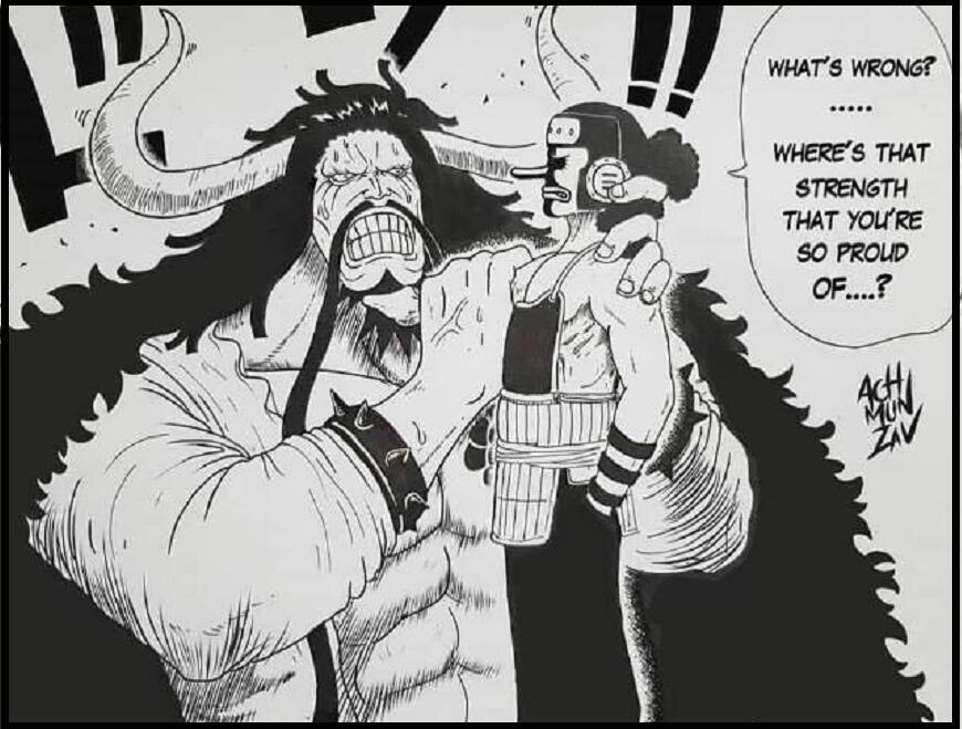 给出|海贼王:网友给出凯多战败画面,卡普和龙都不如乌索普