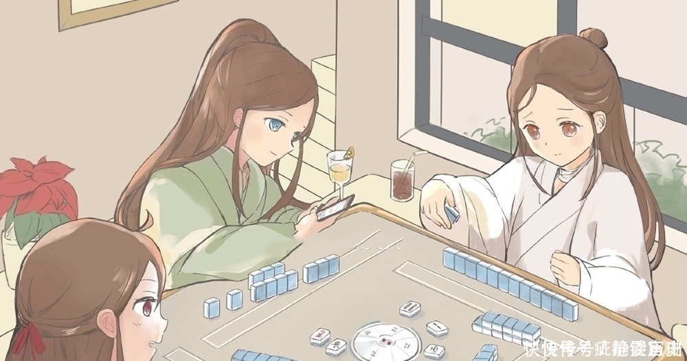 墨香$画师笔下的墨香儿媳们,羡羡风格有点不搭,动物全家福很有爱!