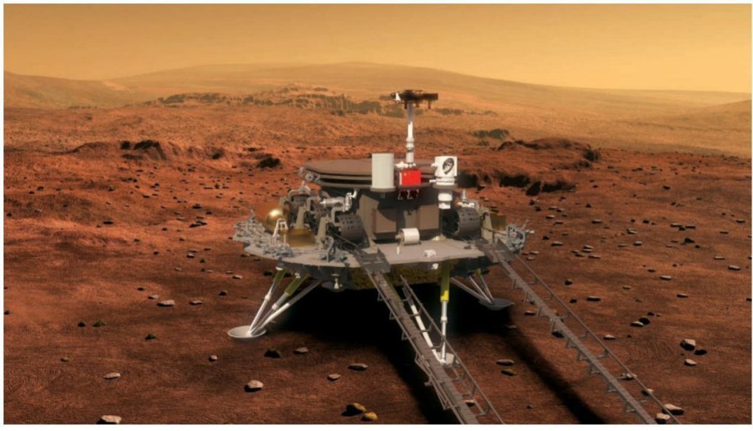 天问一号 刚刚,天问一号成功着陆火星