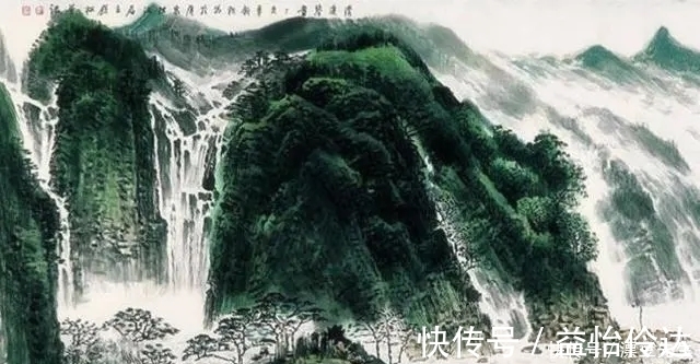 许钦松|许钦松,当代岭南画派中的大手笔!观他的山水画,画面气势如虹!