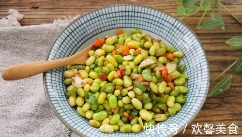 绿色安全食品|毛豆还只会水煮？照此做5分钟上桌，鲜香开胃又下饭，好吃到撑