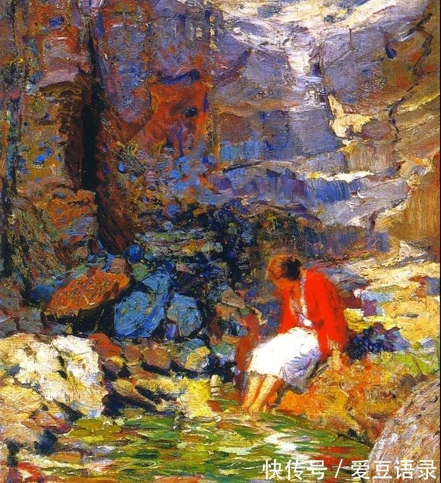 约瑟夫#他是印象派色彩大师,他的油画以大胆的色彩,灵活的笔触而闻名