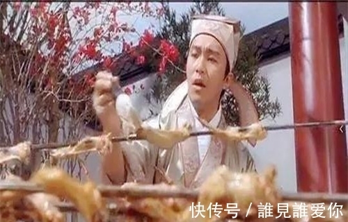 周星驰@唐伯虎画了只鸡,即兴题了首诗,不料成千古名作,还编入小学课本