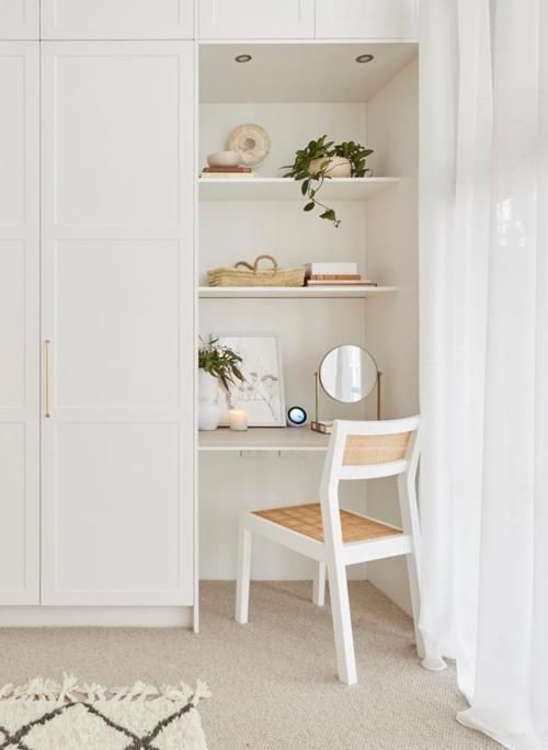 书房|客厅一角这么去设计,不用独立房间也能舒适办公,很适合小户型