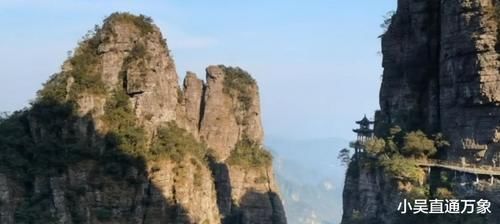 广西贵港有一座北帝山，网友：好像来到张家界了