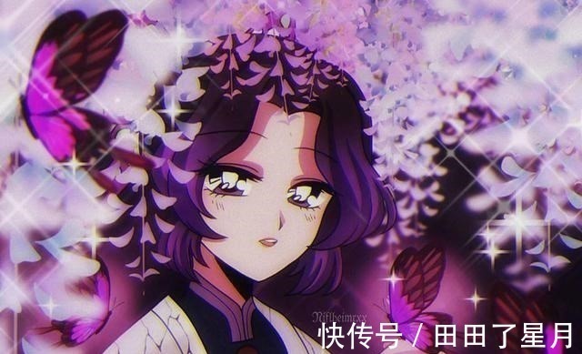 原作|《鬼灭之刃》回到90年代,全员变少女漫画脸,蝴蝶忍唯美而温柔