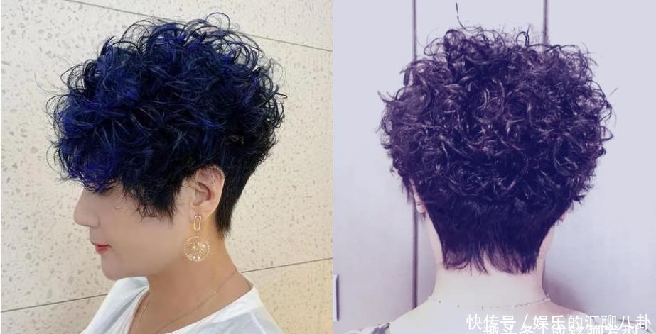 老年人|女人不到70最好别烫小卷，显老又影响气质，这样烫发时尚又减龄