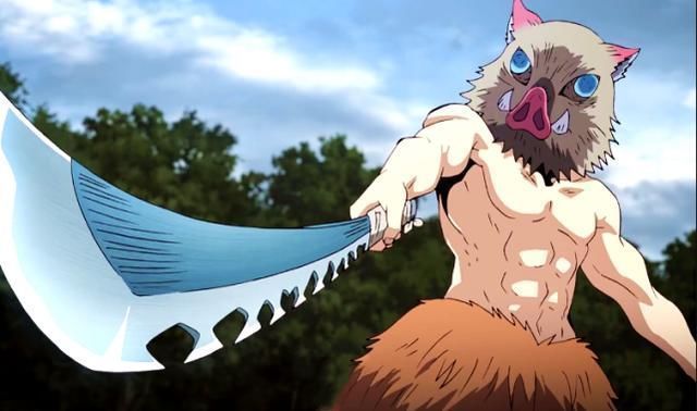 伊之助|鬼灭之刃这些人摘下面具后惊艳众生,只有他格外吓人