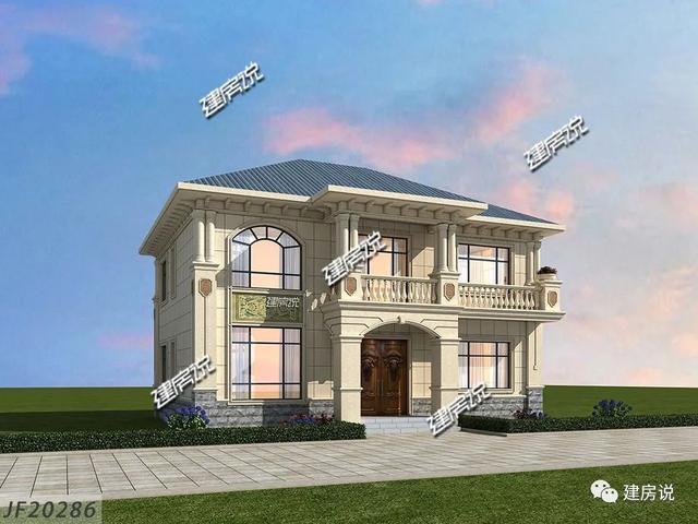 图纸|亲戚是包工头,我建这栋房子只花了32万,省了一大笔钱
