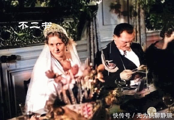 婚礼|上色老照片：纳粹德国帝国元帅戈林的婚礼，希特勒亲自担任证婚人