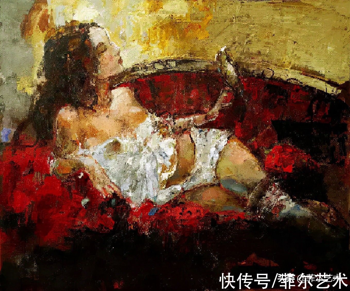 雷兹尼琴科！乌克兰著名画家谢里·雷兹尼琴科人物油画作品欣赏